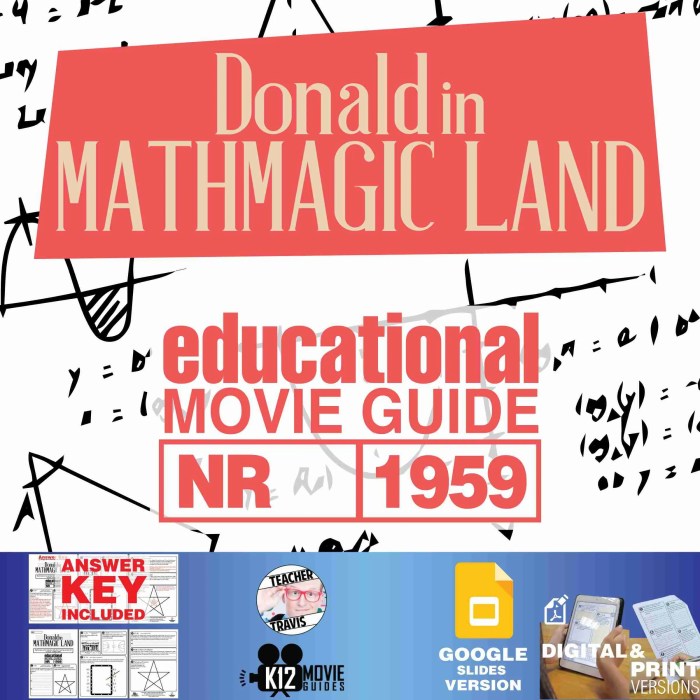 Donald in mathmagic land answers